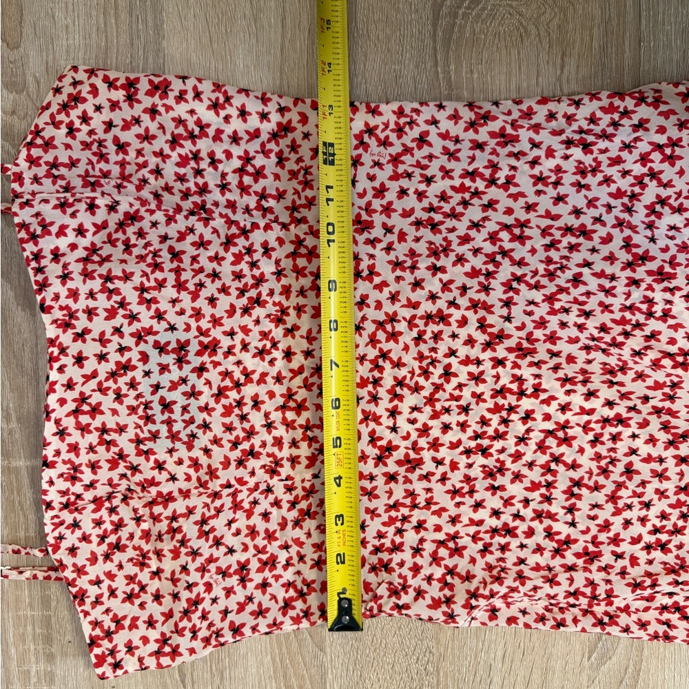 Realisation Par Red Floral Midi Dress - Picture 11 of 12